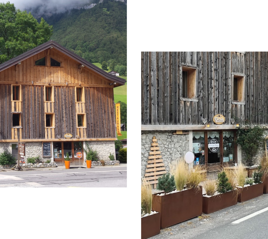 Le restaurant - Auberge Au Cœur des Monts - Entremont - manger a ENTREMONT